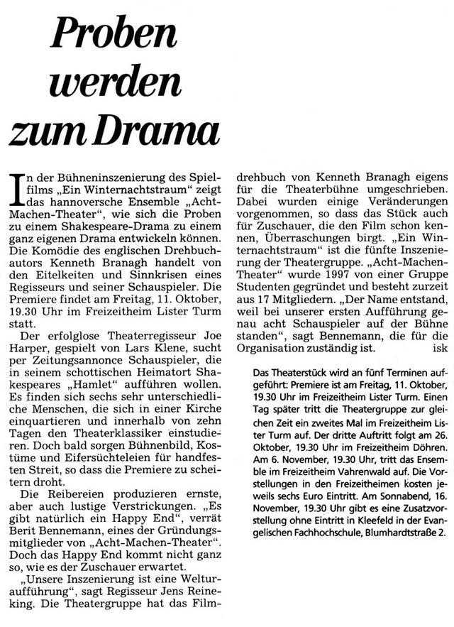 Ein Winternachtstraum