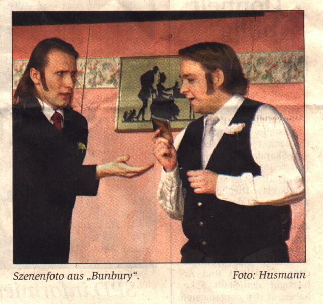 Jack und Algy im M&auml;nnergespr&auml;ch